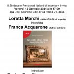 locandina presentazione libro acquarone