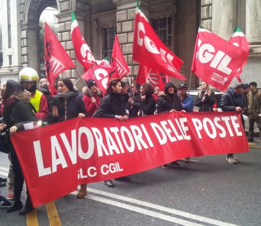Poste: Cagnazzo (Slc Cgil) “altissima adesione allo sciopero in Liguria. Sportelli chiusi e personale stanco e deluso dall’azienda”