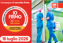Sanità: Cgil, 16 luglio giornata straordinaria raccolta firme negli ospedali di tutta Italia per proposta di legge