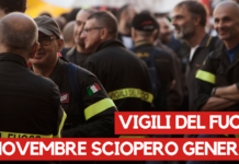Vigili del Fuoco: sciopero generale della categoria