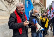 presidio regionale sciopero scuola