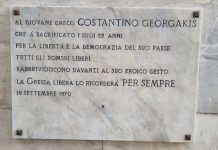 Genova ricorda Kostas Georgakis