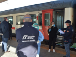 Emergenza Covid-19. Orario di lavoro del personale viaggiante treni coronavirus